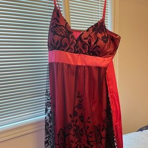 Magenta formal dress